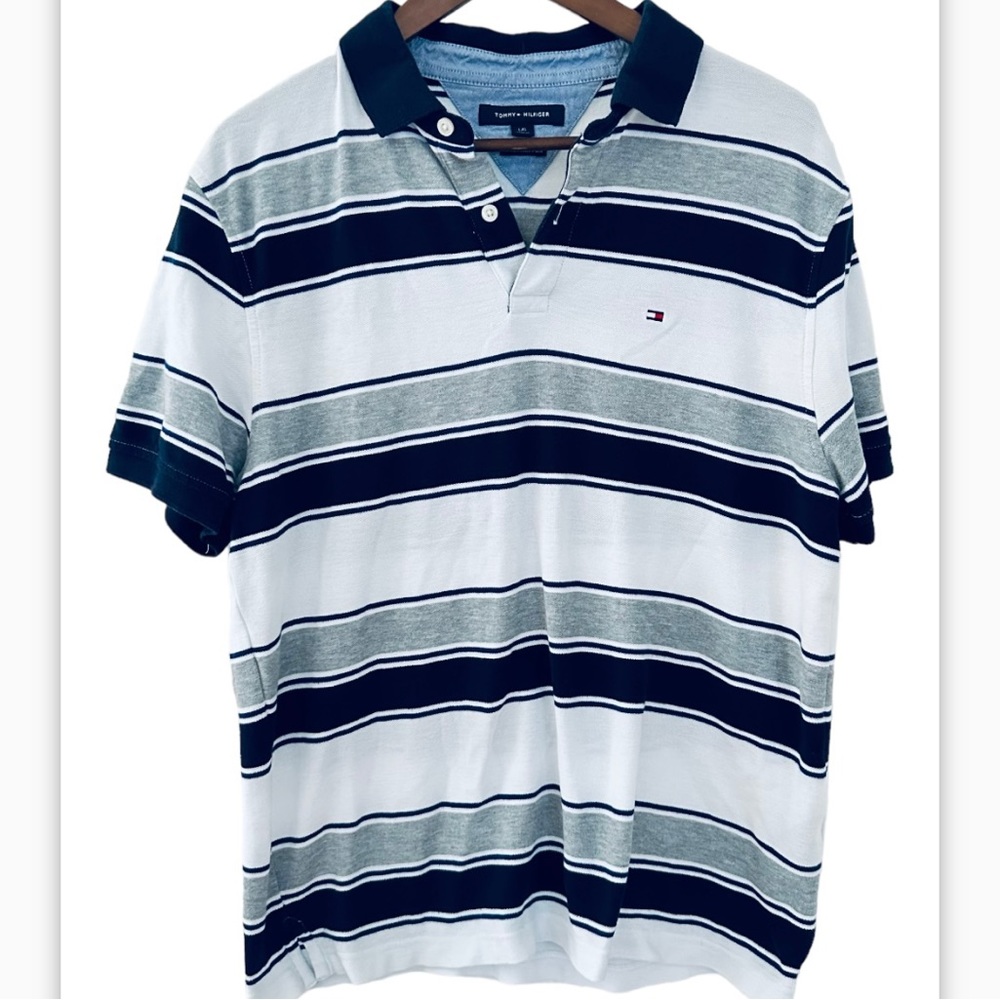 Tommy Hilfiger Men's Short Sleeve Polo
 size L